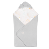 Travel Swaddle Blanket Grey Balloon