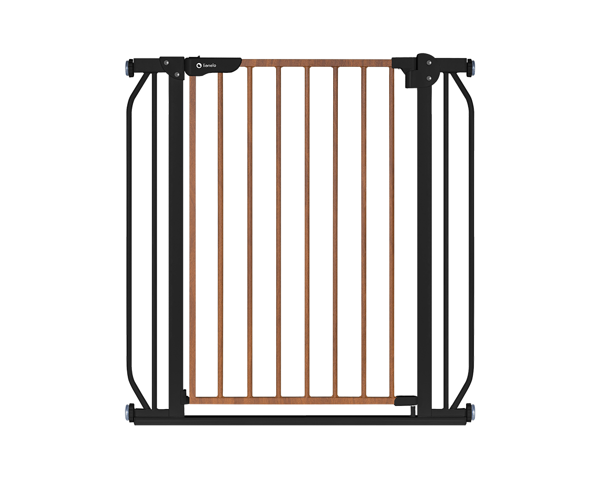 bed safety rail Lionelo Truus Slim Black Carbon Natural