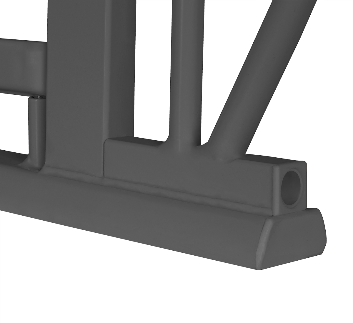 bed safety rail product view 4 Lionelo Truus Slim Grey Graphite Natural