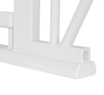 bed safety rail product view 4 Lionelo Truus Slim White Natural