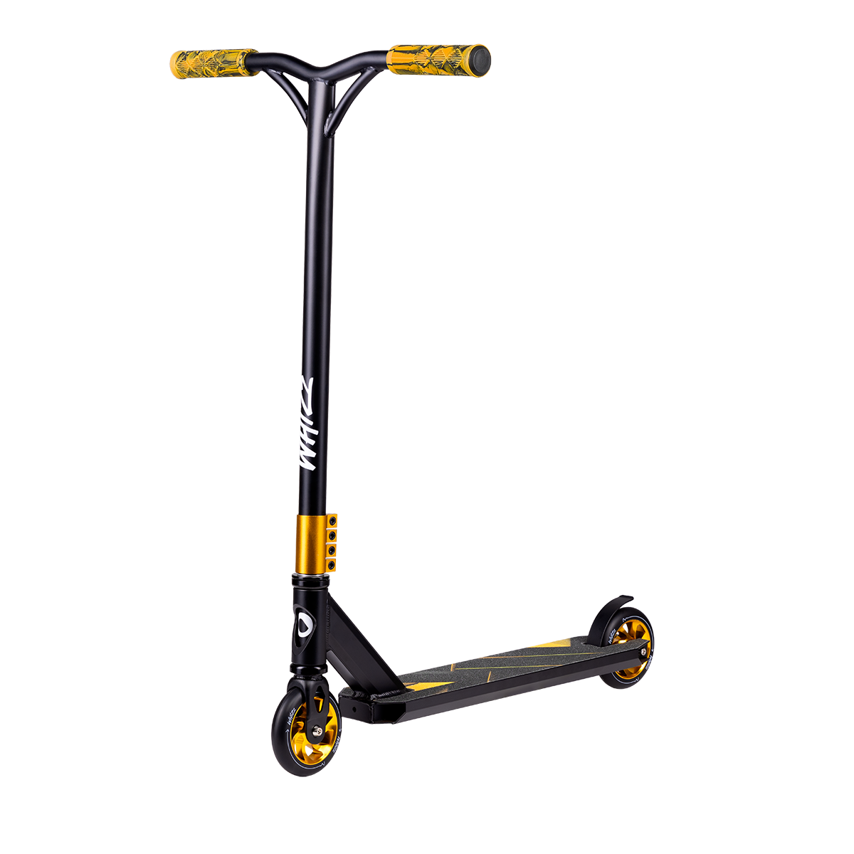 children's scooter Lionelo Whizz Black Carbon Yellow