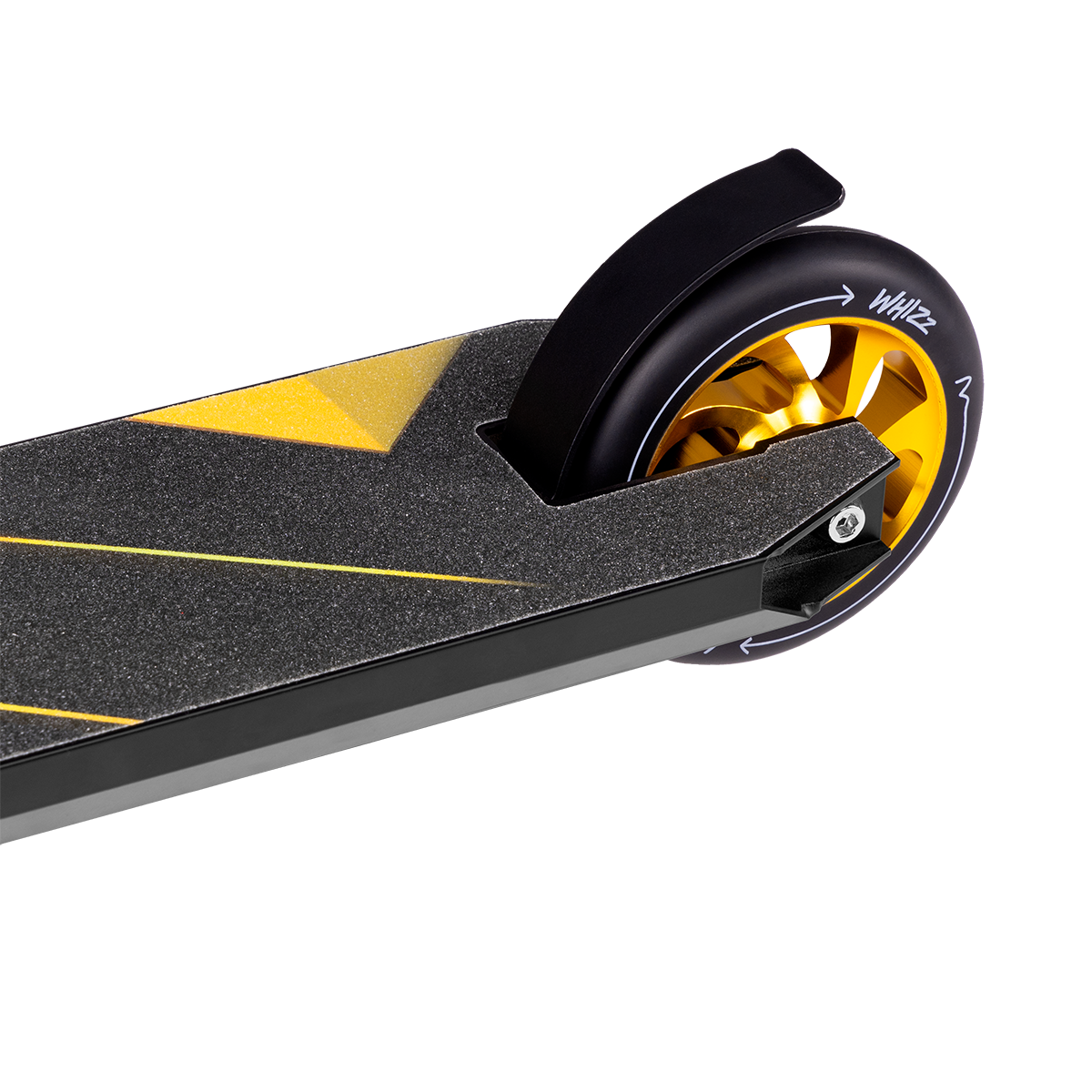 children's scooter product view 5 Lionelo Whizz Black Carbon Yellow