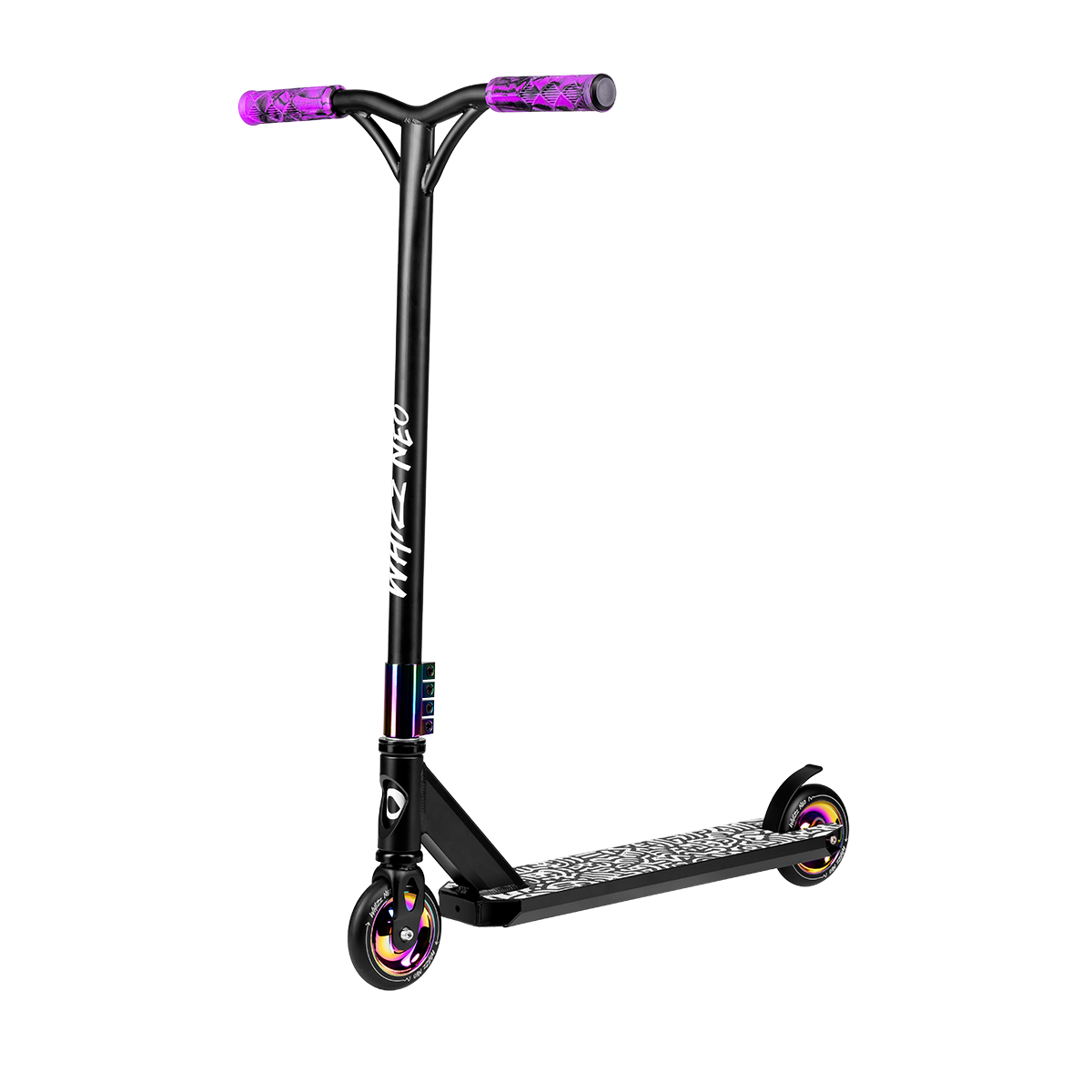 children's scooter Lionelo Whizz Neo Black Carbon Multicolor