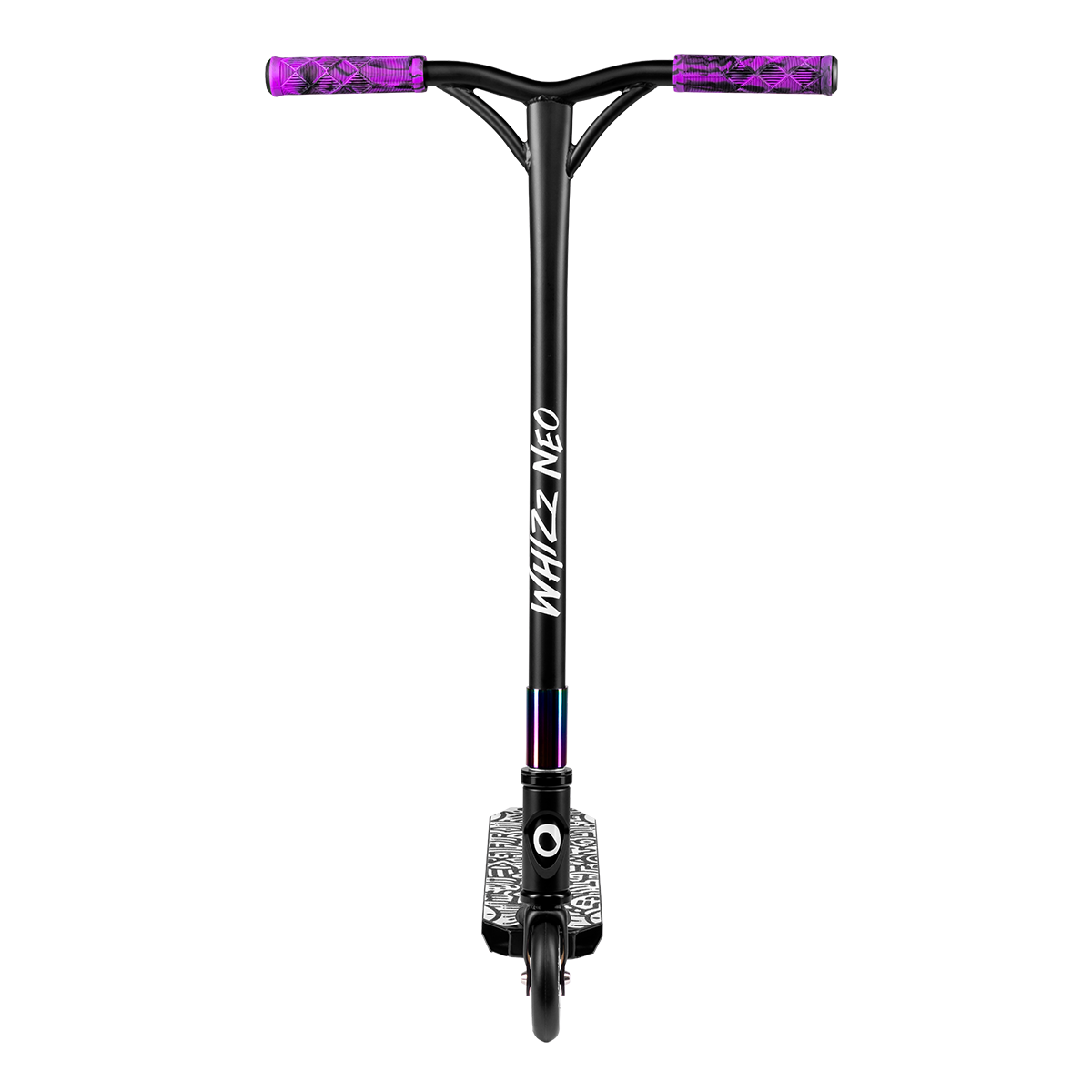 children's scooter product view 4 Lionelo Whizz Neo Black Carbon Multicolor