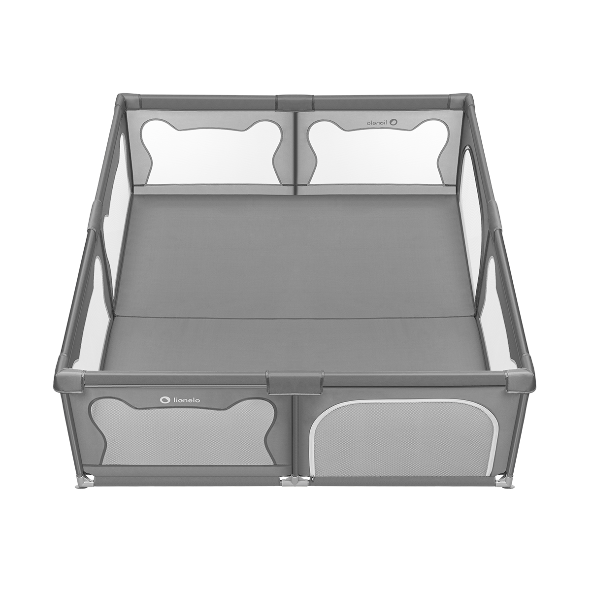 baby playpen product view 4 Lionelo Willow XL Grey Concrete