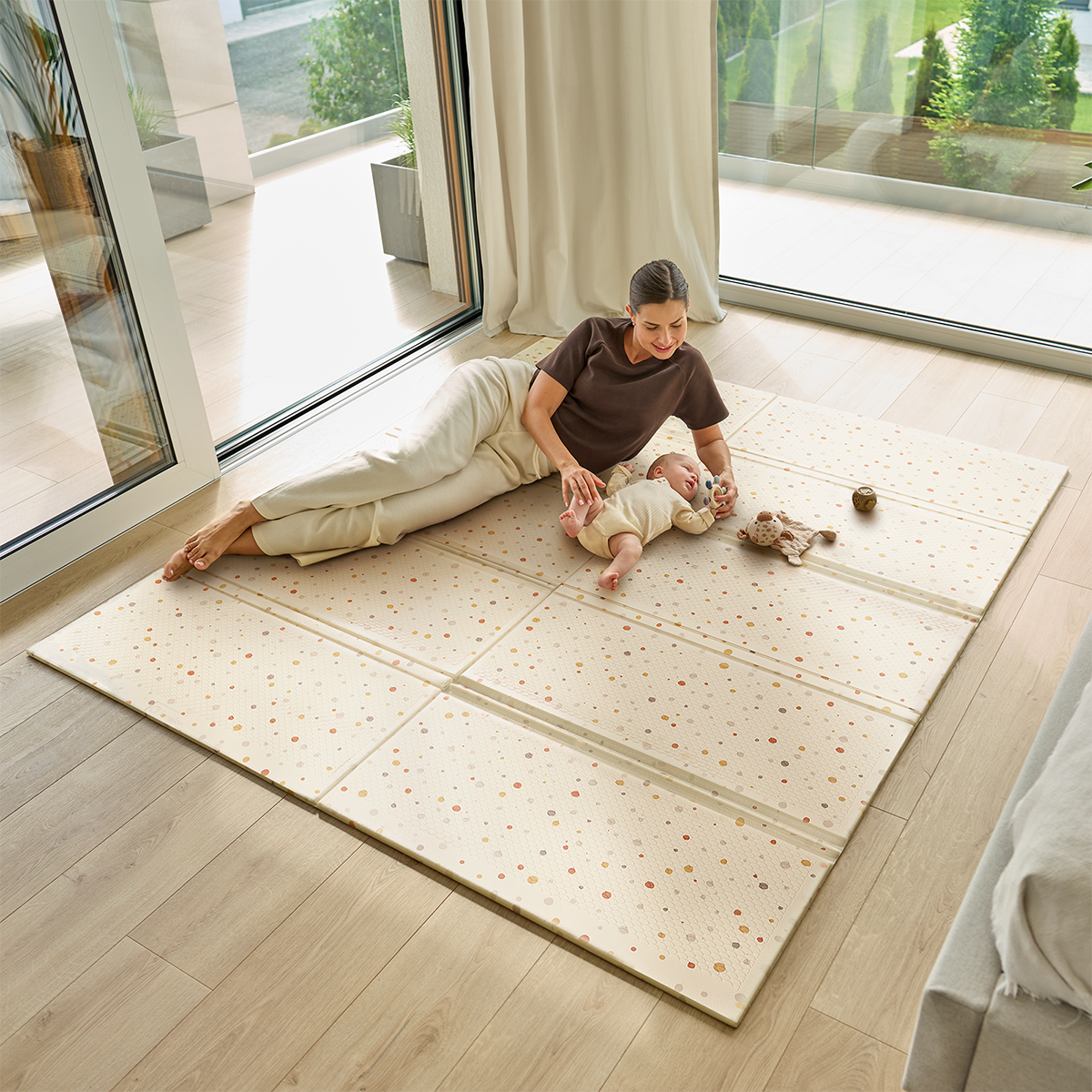 baby play mat product view 2 Lionelo Zora